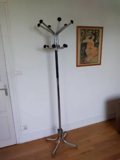 Porte Manteaux perroquet chrome 12 patères