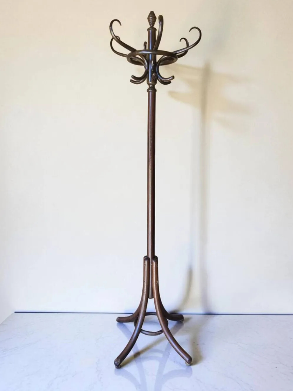 Porte manteaux Perroquet en bois courbé de Thonet