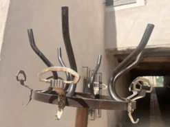 Porte manteaux perroquet vintage