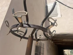 Porte manteaux perroquet vintage