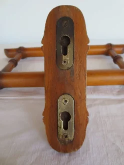 porte manteaux / porte serviettes en bois