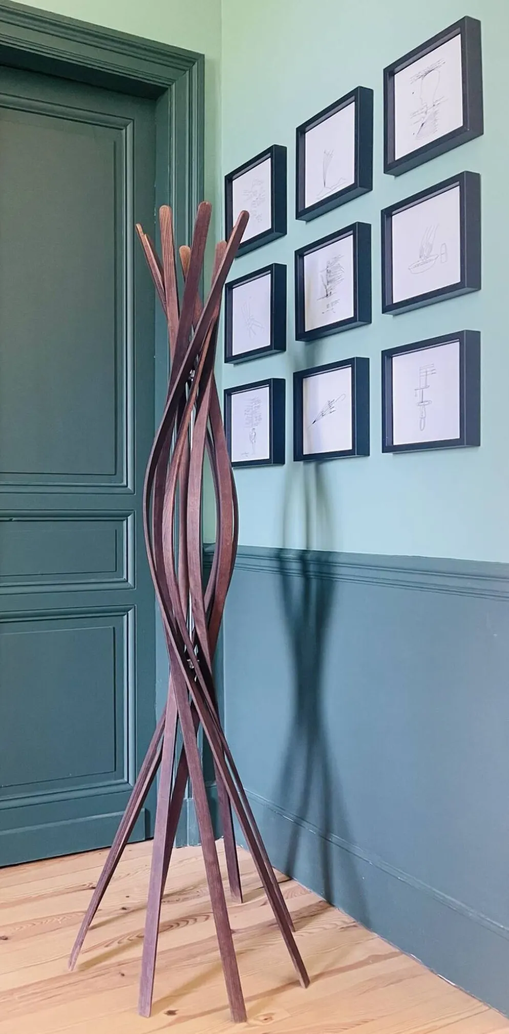 Porte manteaux Twist, Bertolini