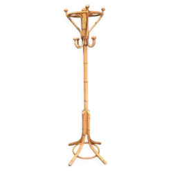 Porte-manteaux vintage en bambou