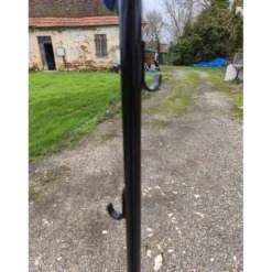 Porte manteaux vintage, métal et boules bois