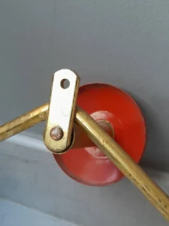 Portemanteau zigzag en métal