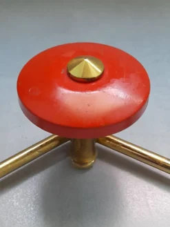 Portemanteau zigzag en métal