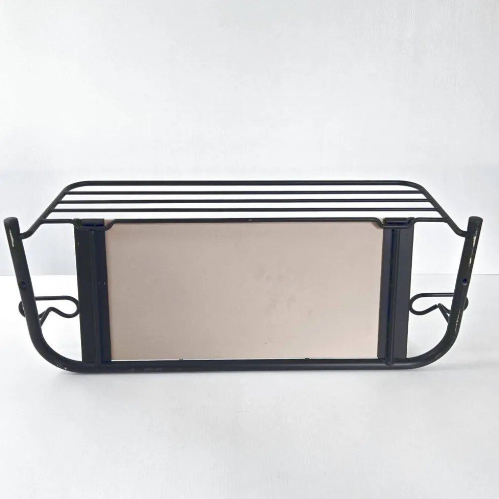 Portemateau & miroir vintage 1950