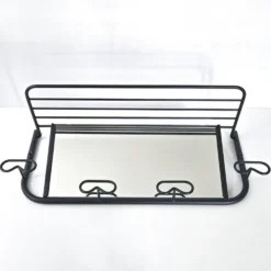 Portemateau & miroir vintage 1950