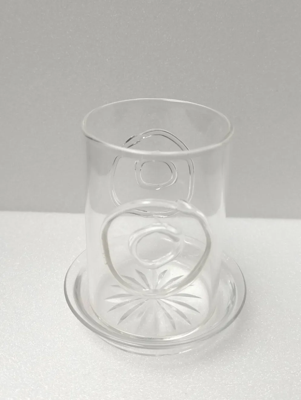 6 portes carafes à huile Baccarat 1916