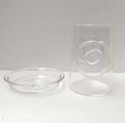 6 portes carafes à huile Baccarat 1916
