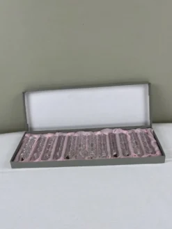 12 Portes couteaux en cristal