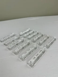 12 Portes couteaux en cristal