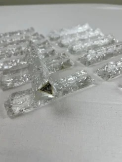 12 Portes couteaux en cristal