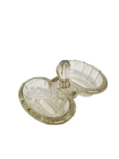 Porte-sel et poivre Art Nouveau par HSG Ząbkowice, Pologne, années 1920