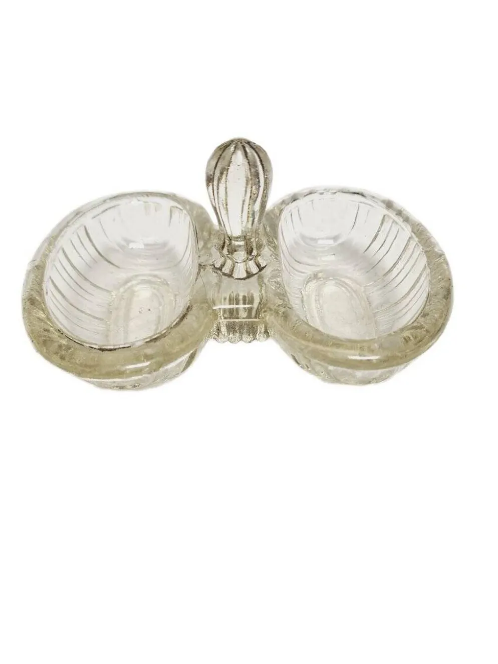 Porte-sel et poivre Art Nouveau par HSG Ząbkowice, Pologne, années 1920