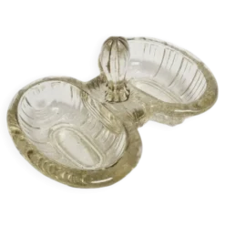 Porte-sel et poivre Art Nouveau par HSG Ząbkowice, Pologne, années 1920