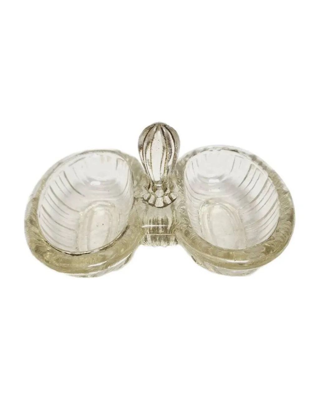Porte-sel et poivre Art Nouveau par HSG Ząbkowice, Pologne, années 1920