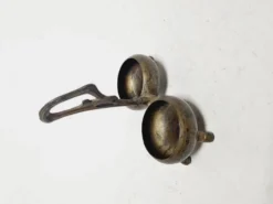 Porte-sel et poivre Art Nouveau par Niemen Glassworks, Pologne, années 1920