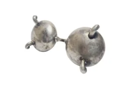 Porte-sel et poivre en argent éclectique, Allemagne, années 1890.
