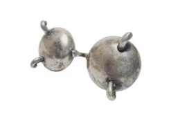 Porte-sel et poivre en argent éclectique, Allemagne, années 1890.