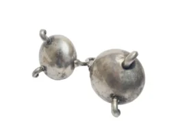 Porte-sel et poivre en argent éclectique, Allemagne, années 1890.