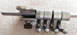 Porte-torchons en aluminium, patère de cuisine
