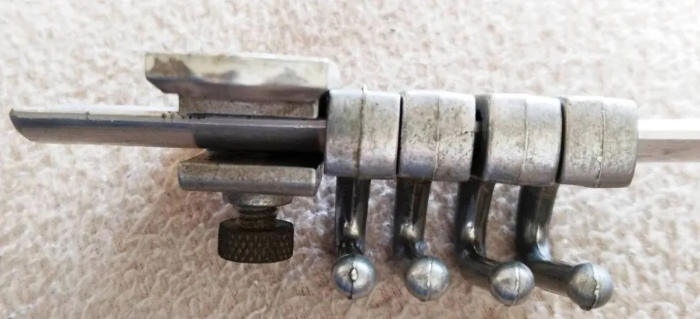 Porte-torchons en aluminium, patère de cuisine