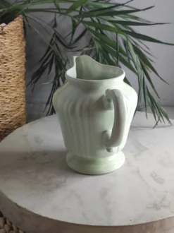 Pot a lait céramique vert