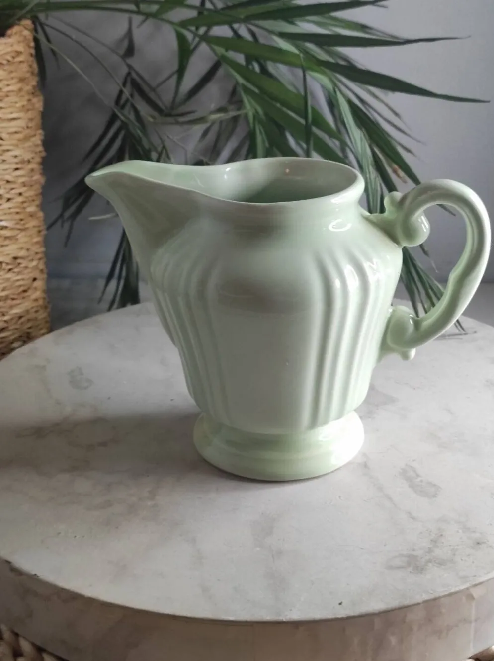Pot a lait céramique vert