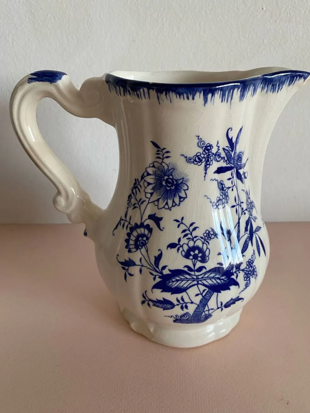 Pot a lait pichet Sarreguemines Lancaster