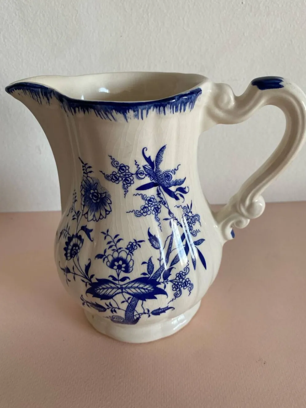 Pot a lait pichet Sarreguemines Lancaster