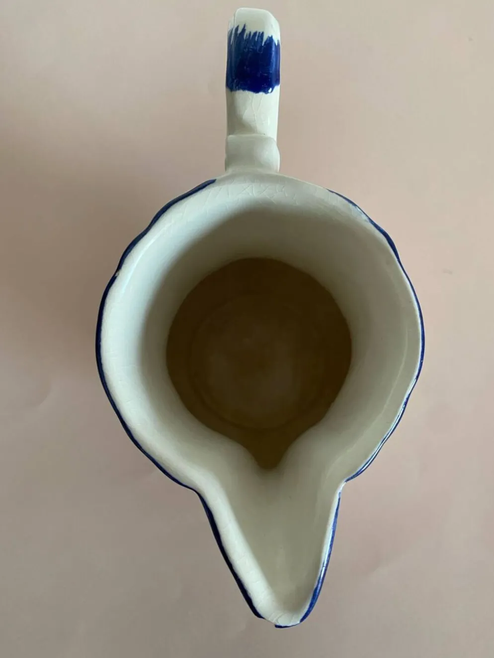Pot a lait pichet Sarreguemines Lancaster