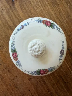 Pot ancien Sarreguemines, terrine collection vintage Obernai Alsace, Henri