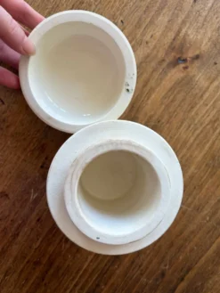Pot ancien Sarreguemines, terrine collection vintage Obernai Alsace, Henri