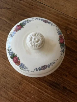 Pot ancien Sarreguemines, terrine collection vintage Obernai Alsace, Henri