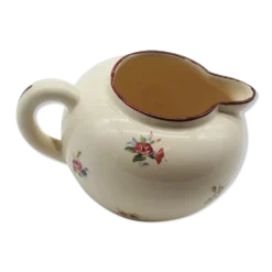Pot au lait fleurs vintage