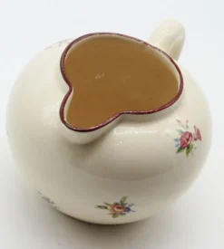 Pot au lait fleurs vintage