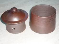 Pot à beurre en grès