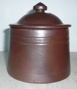 Pot à beurre en grès