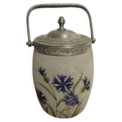 Pot à biscuits aux bleuets circa 1930/1940