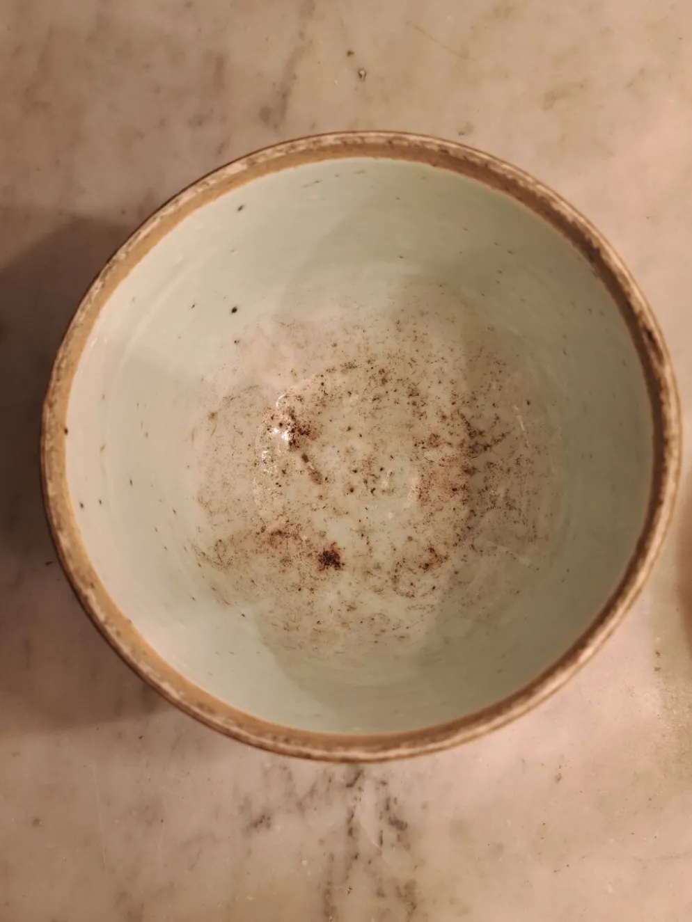 Pot chinois XVIIIème Qianlong en porcelaine