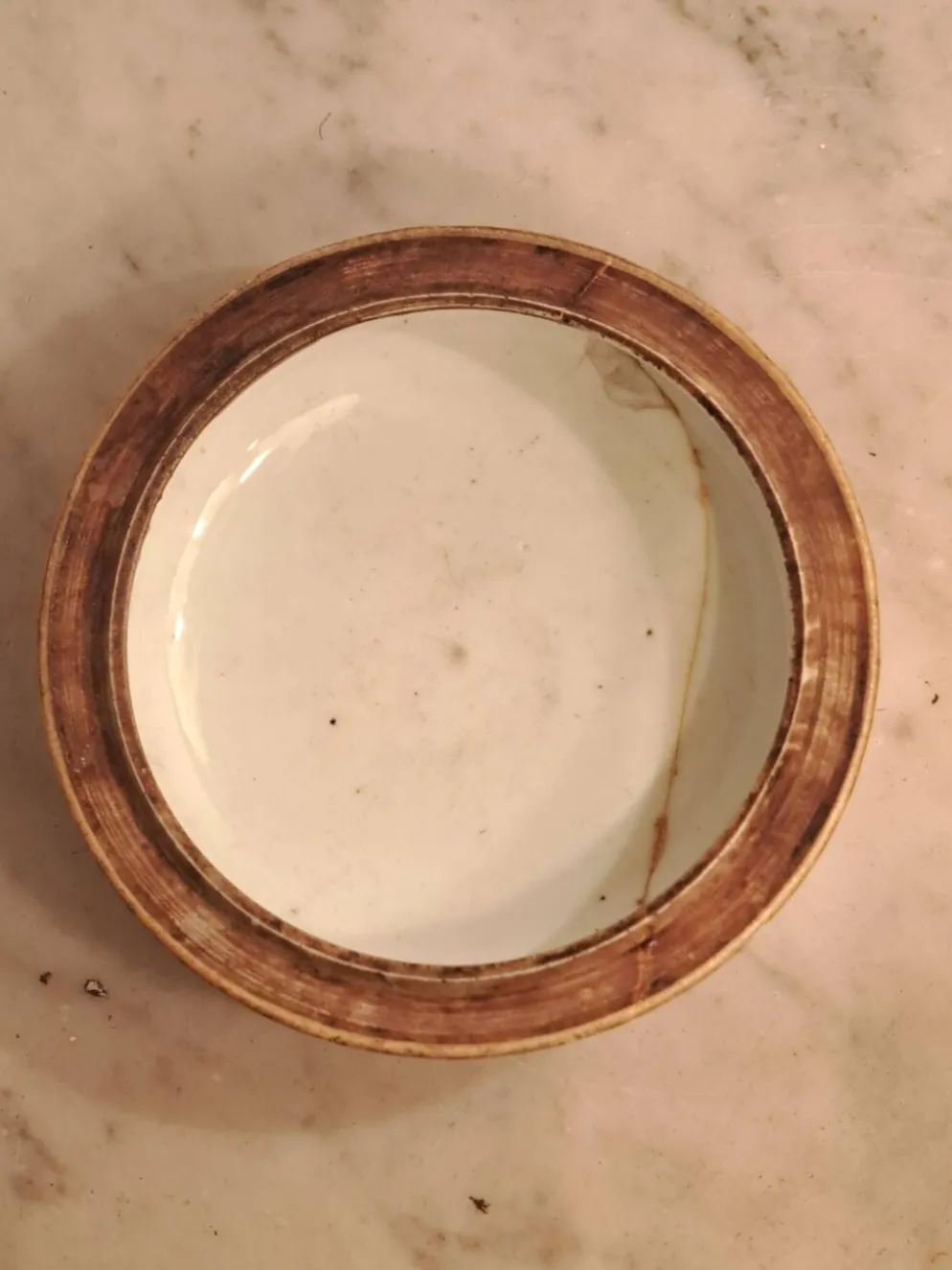 Pot chinois XVIIIème Qianlong en porcelaine