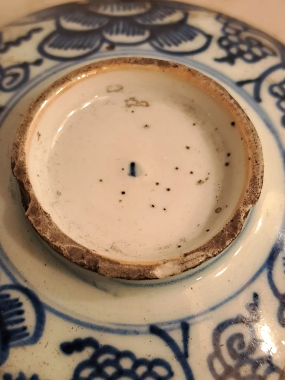 Pot chinois XVIIIème Qianlong en porcelaine