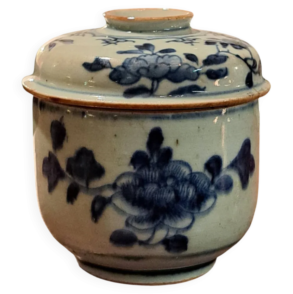 Pot chinois XVIIIème Qianlong en porcelaine