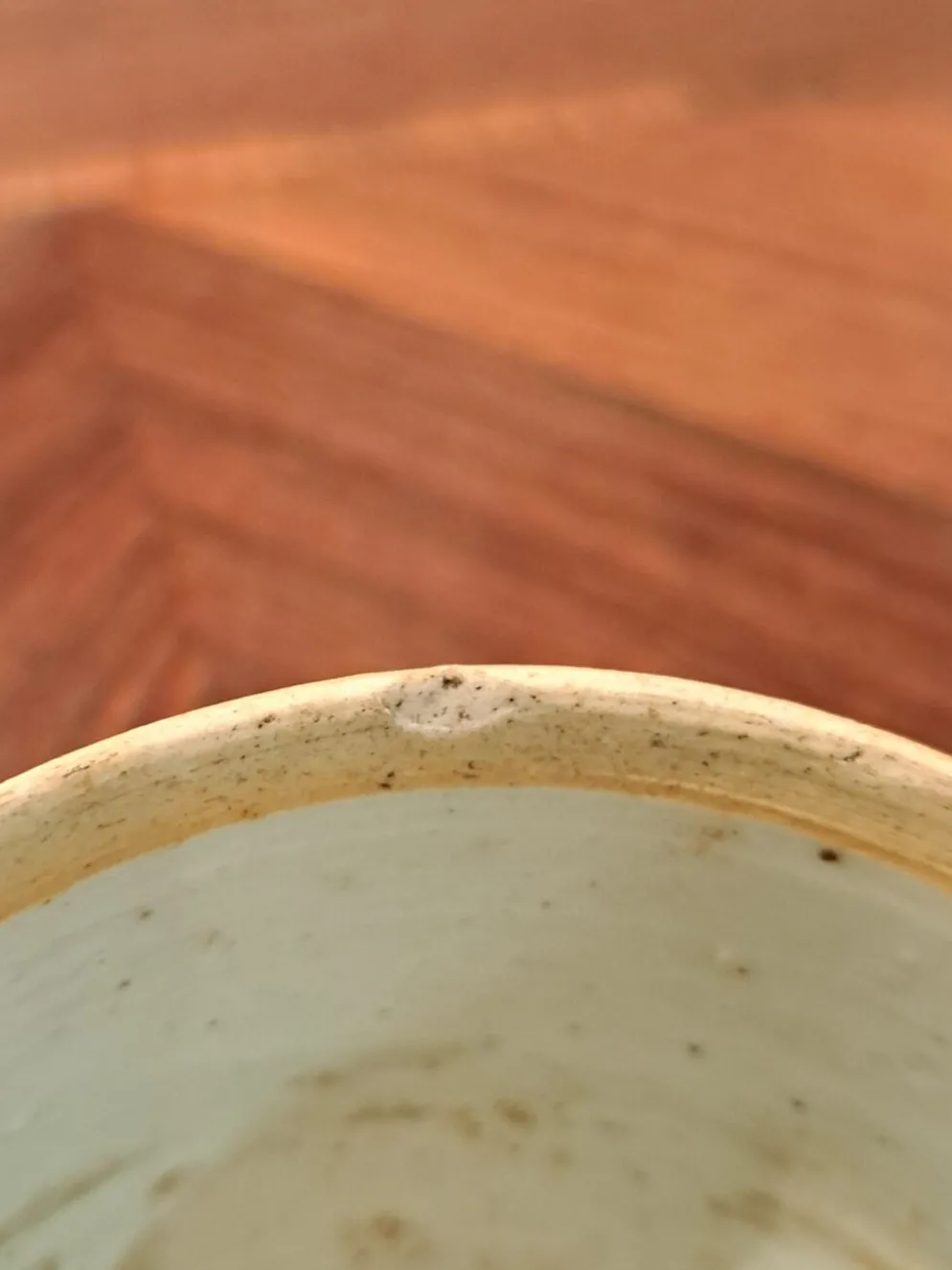 Pot chinois XVIIIème Qianlong en porcelaine