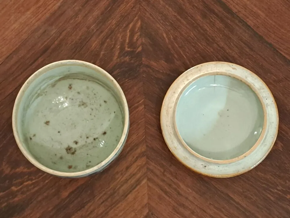 Pot chinois XVIIIème Qianlong en porcelaine