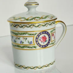 Pot à Chocolat en Porcelaine Haviland Limoges – Modèle Louveciennes