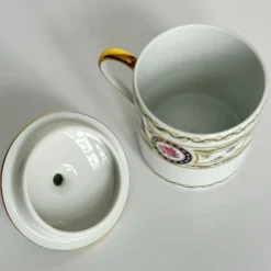 Pot à Chocolat en Porcelaine Haviland Limoges – Modèle Louveciennes