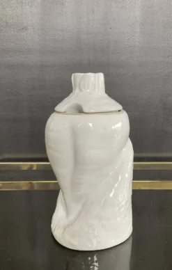 Pot couvert ancien en porcelaine Germany
