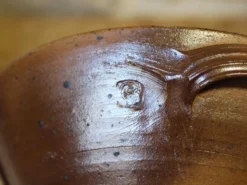 Pot couvert en grès émaillé Atelier Christine Pedley et Steen Kepp La Borne